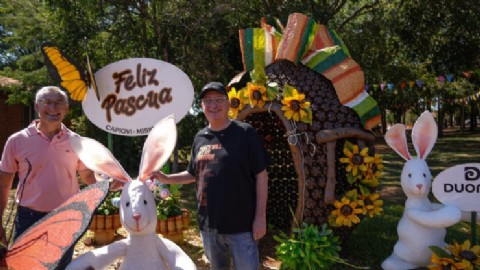 Hugo Passalacqua visitó la actividad de Pascuas en Capioví y subrayó su valor turístico y cultural en la provincia