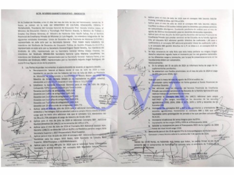 Autoridades provinciales y docentes acordaron un nuevo aumento salarial