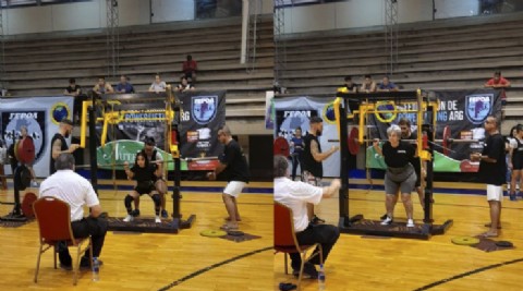 Llevaron adelante la competencia provincial de levantamiento de pesas en Puerto Iguazú