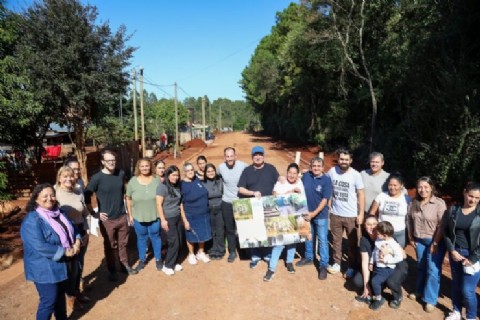 Passalacqua recorrió obras en Oberá y puso en valor la decisión vecinal sobre el destino de los recursos públicos