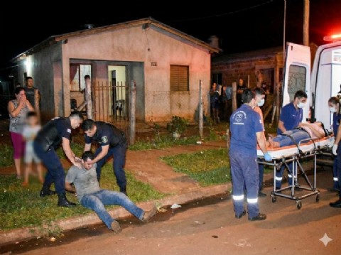 Intento de femicidio en Garupá: una mujer quedó gravemente herida y su pareja fue detenida