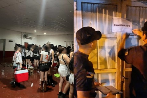 Clausuran una fiesta clandestina en Apóstoles por venta de alcohol a menores