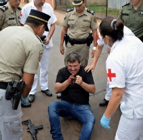Apóstoles: alcoholizado manipulaba un arma, se disparó y quedó detenido por tenencia ilegal