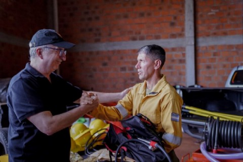 Misiones activa su primera torre de vigilancia contra incendios forestales en el parque provincial de la sierra