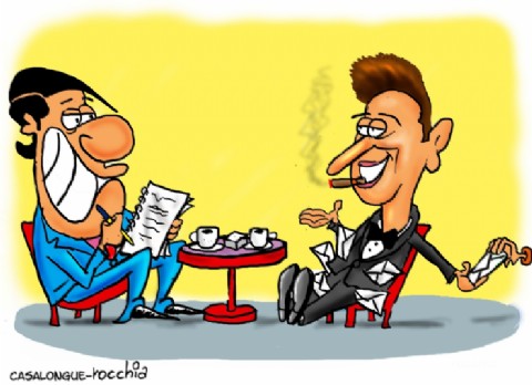 Martín Vestiga, Enzo Brado y el pago "en cómodas cuotas"