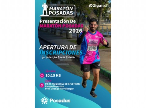 Presentarán la edición 2026 de la maratón y abrirán las inscripciones para los corredores
