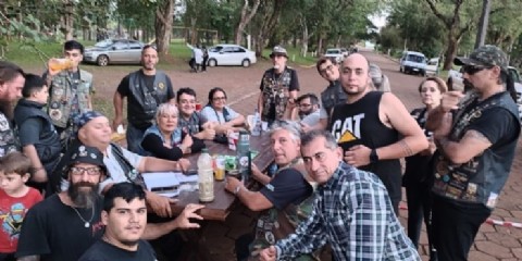 Garupá: "Motojuntada solidaria" en Santa Inés