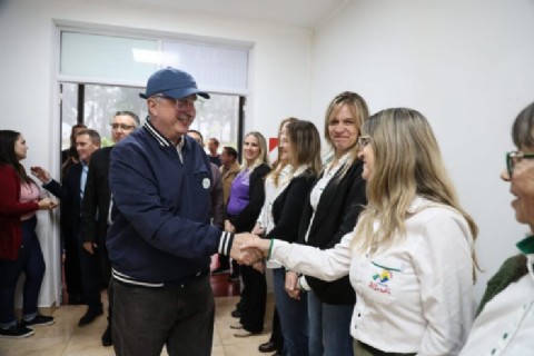 VIDEO | El gobernador Hugo Passalacqua encabezó la puesta en marcha de la nueva sede municipal de Alberdi
