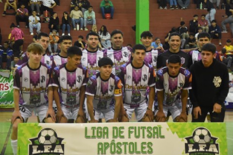 Éxito total en la segunda fecha de la Liga Apostoleña de Futsal
