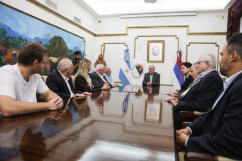 Passalacqua recibió a referentes de la Cámara Argentina de la Construcción