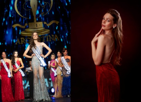 Camila Veiga combina modelaje, psicología social y una academia para chicas del interior