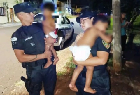 Apóstoles: 2 niños fueron encontrados solos en una casa abandonada y quedaron bajo resguardo policial