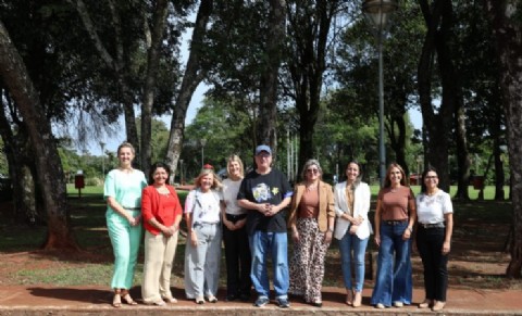 Almafuerte fue sede de un almuerzo de trabajo entre Passalacqua y las intendentas misioneras