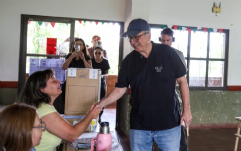 #Elecciones2025 | Passalacqua votó en Oberá y expresó su dolor por la tragedia vial en Campo Vera