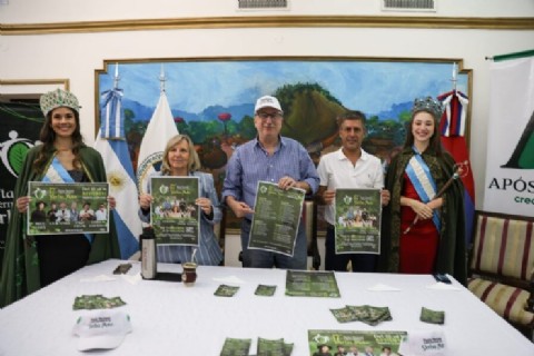 Passalacqua encabezó el lanzamiento oficial de la Fiesta Nacional e Internacional de la Yerba Mate 2025