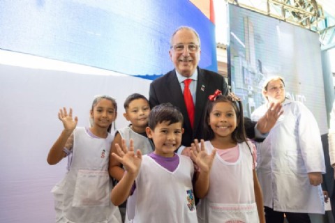 VIDEO | Passalacqua encabezó el inicio del ciclo lectivo 2026 en San Javier