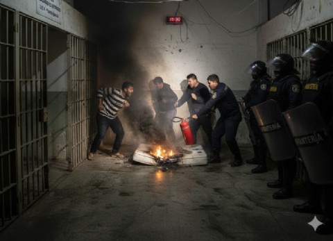 La Policía controló una pelea entre detenidos en Puerto Iguazú