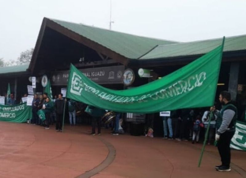 Tensión en el Parque Nacional Iguazú por protesta de trabajadores