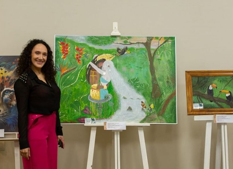 El arte de Katty Osuna florece en la provincia