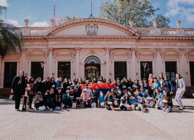 Volvieron las visitas guiadas a Casa de Gobierno para los alumnos de escuelas misioneras
