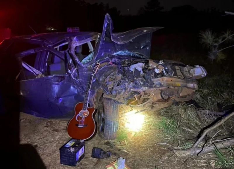 Una familia resultó herida tras un despiste en El Soberbio: entre los lesionados hay cuatro niños