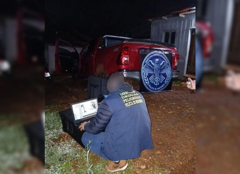 Scanner policial permitió secuestrar más de 300 kilos de marihuana en Alba Posse