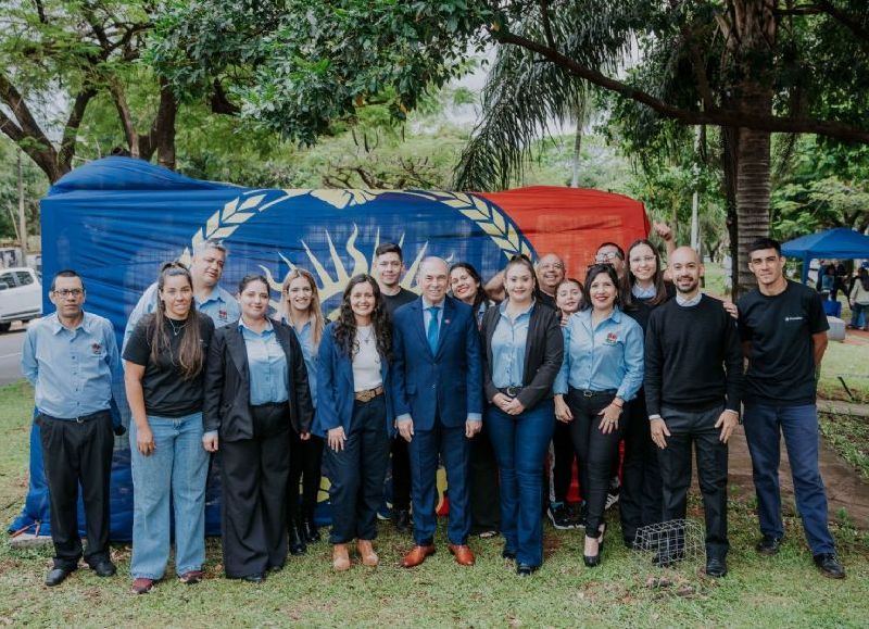 Stelatto encabezó el acto por el 155 aniversario de Posadas