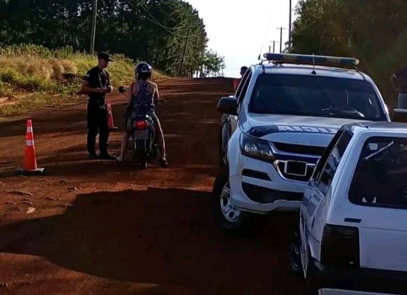 Apóstoles: continúan trabajando en la prevención de zonas rurales y controles vehiculares
