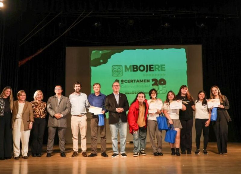 Passalacqua participó en la final del “Mbojere cultural 2025” con jóvenes de la región