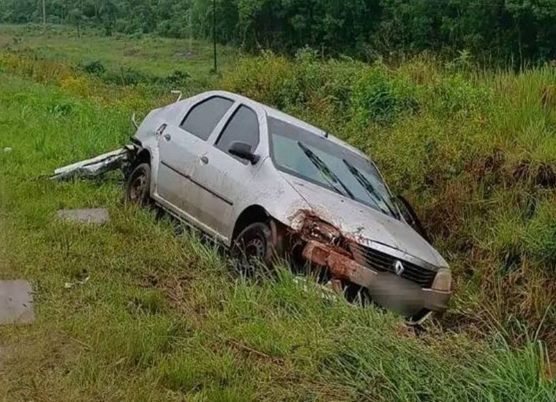 Aristóbulo del Valle: accidente de tránsito en la Ruta Nacional 14 dejó daños materiales
