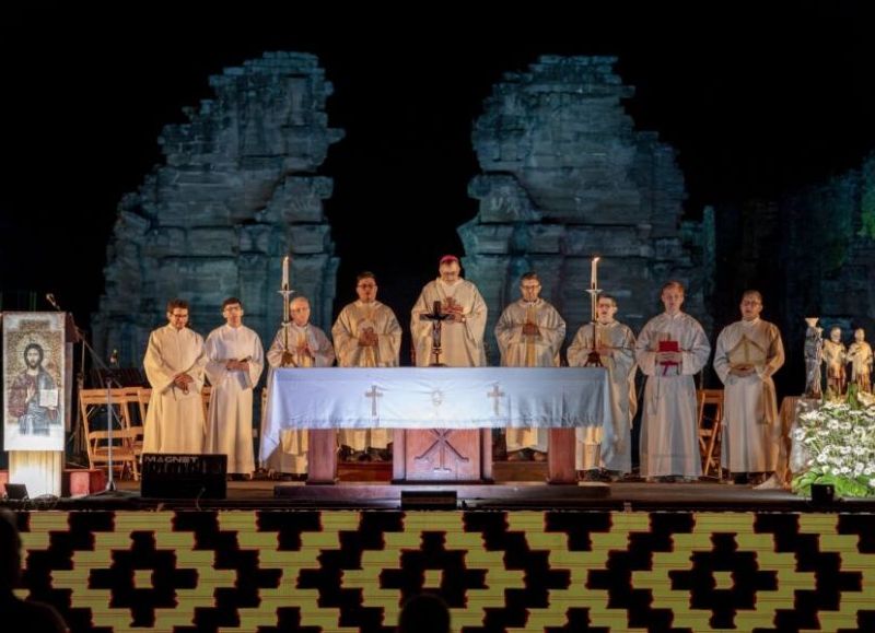 Fe y cultura en las reducciones: la provincia celebró la Misa Popular de las Misiones en San Ignacio