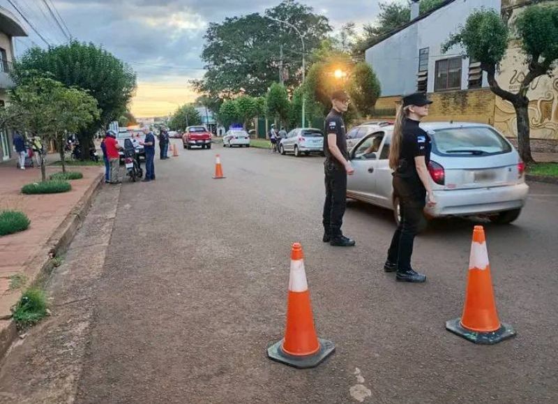 Apóstoles: realizaron operativo de prevención de delitos y faltas contravencionales