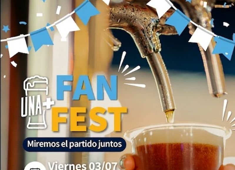 Reprograman el Fan Fest y la fiesta albiceleste se vivirá el 3 de julio en La Cantera