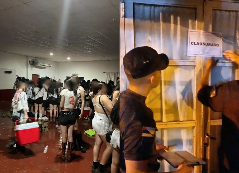 Clausuran una fiesta clandestina en Apóstoles por venta de alcohol a menores