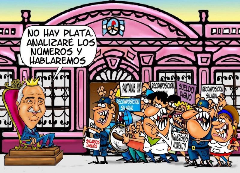 Los docentes se ponen al frente de los reclamos