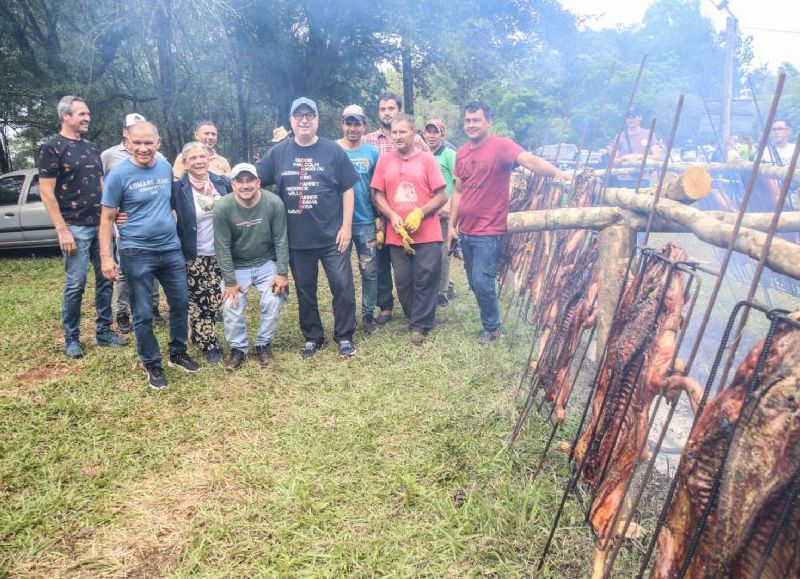 Passalacqua celebró la cultura en la fiesta provincial del lechón en Bonpland