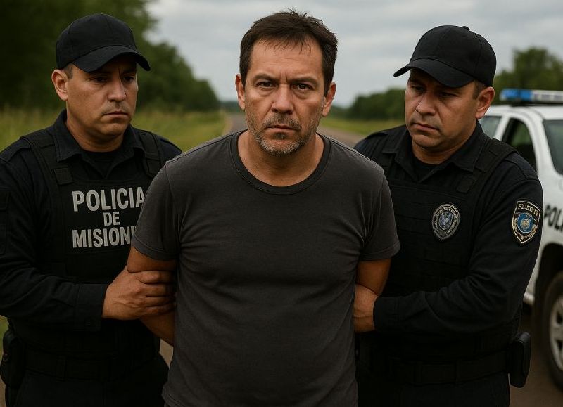 Atraparon en San Vicente a “Makale”, un narcotraficante con pedido de captura internacional