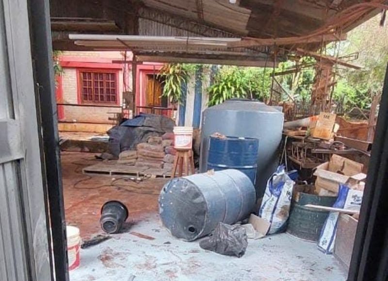 Explosión en una ferretería en San Vicente dejó a dos trabajadores heridos