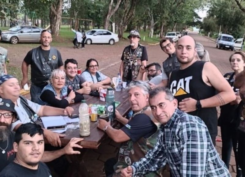 Garupá: "Motojuntada solidaria" en Santa Inés