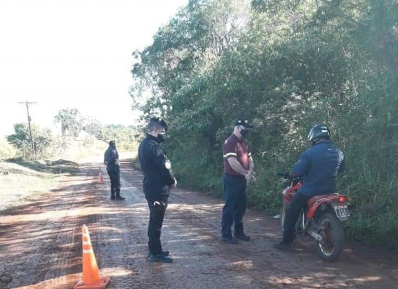 Operativo Rural en Campo Viera: 5 licencias y una motocicleta retenida en los trabajos preventivos