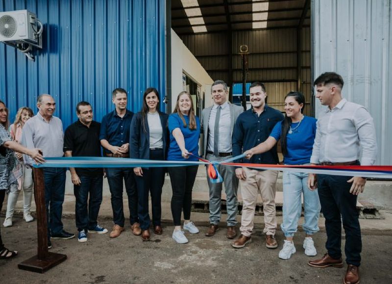 VIDEO | Quedó oficialmente inaugurada la fábrica "Kagiva" en el Parque Industrial
