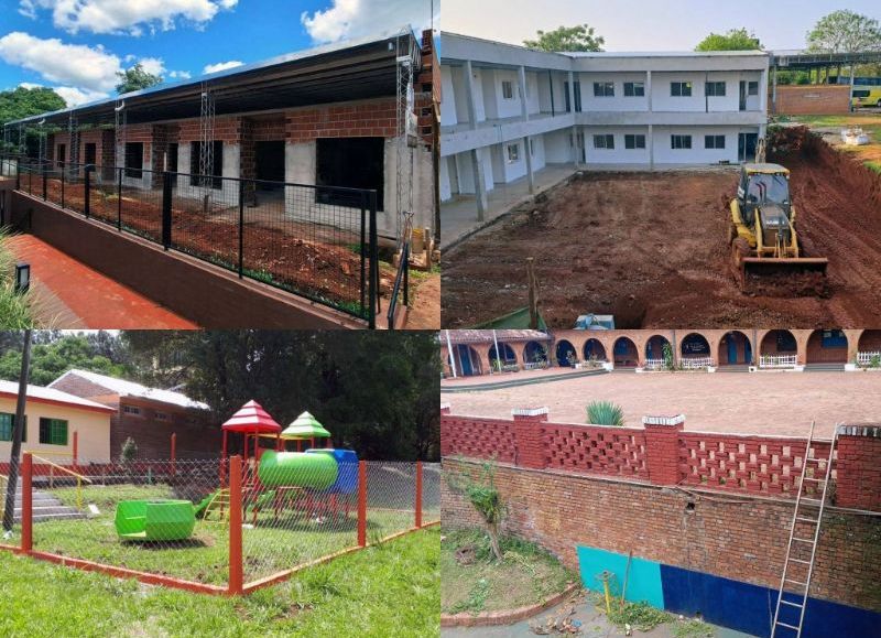 Durante el receso de verano, el Gobierno provincial avanza en la refacción de más de 50 escuelas