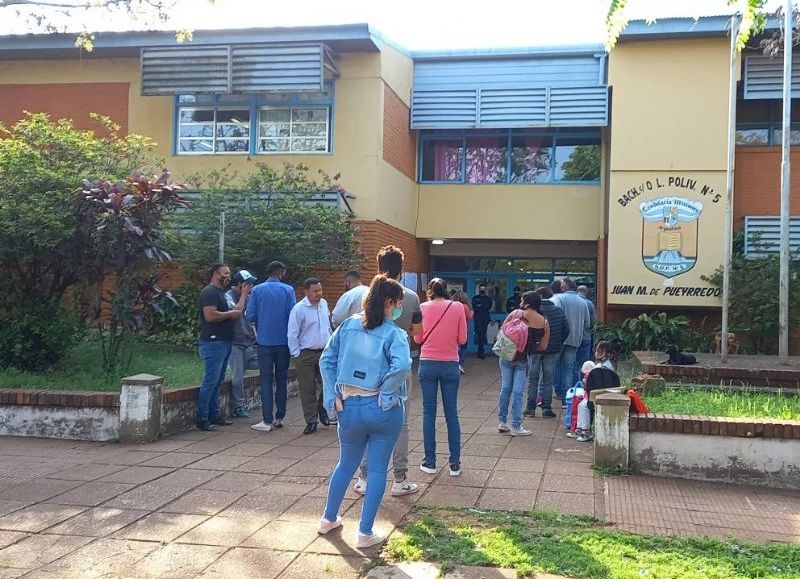 En la zona sur de Misiones hubo una gran cantidad de votantes que ya sufragaron
