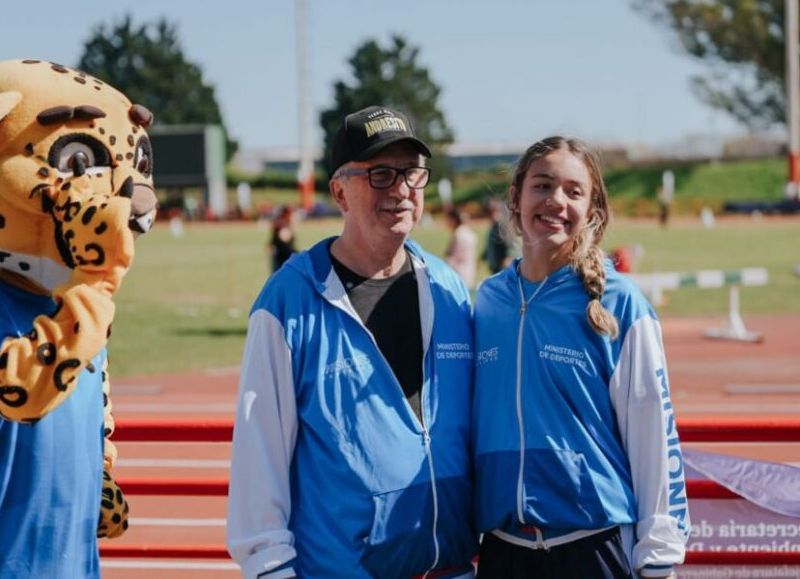“Vinimos con alegría y orgullo a bancar a nuestros atletas”, expresó Passalacqua en los Juegos Evita