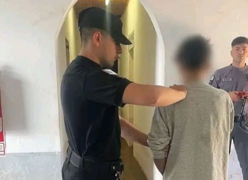 Peligroso delincuente menor de edad con antecedentes delictivos fue ingresado a una institución correccional