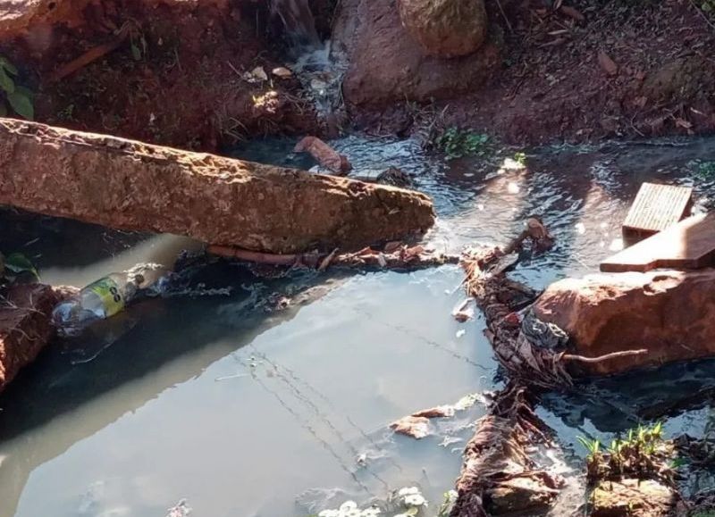 Puerto Iguazú: vecinos del barrio 1 de Mayo denuncian cloacas a cielo abierto y riesgo sanitario