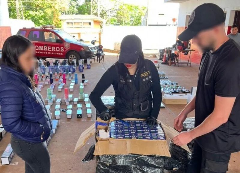 Secuestraron mercadería de contrabando valuada en más de 150 millones en Jardín América